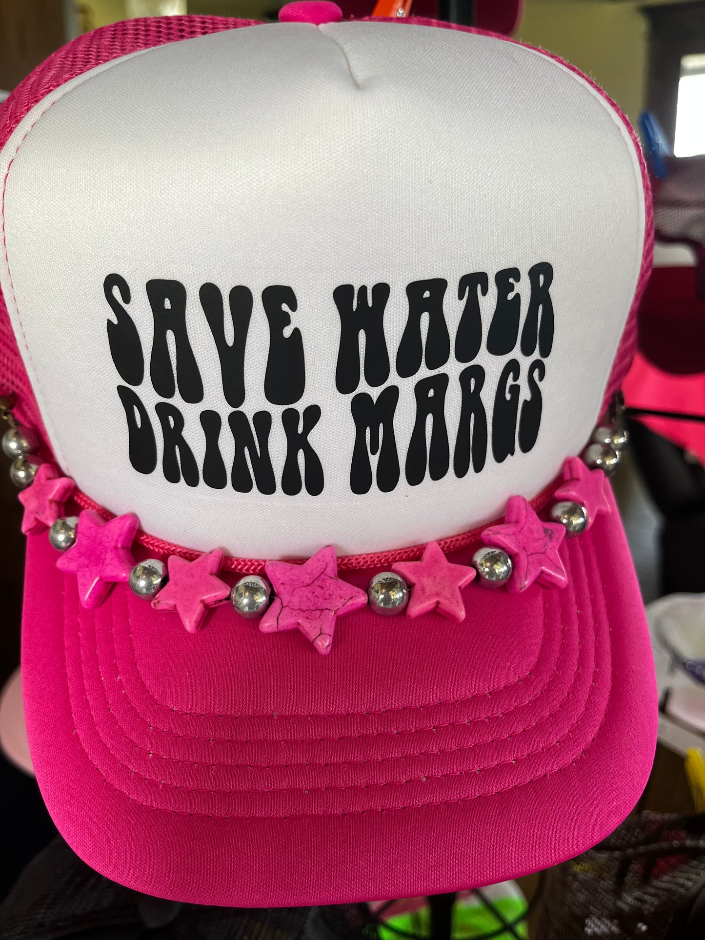 Save Water Drink Margs w Hat Chain